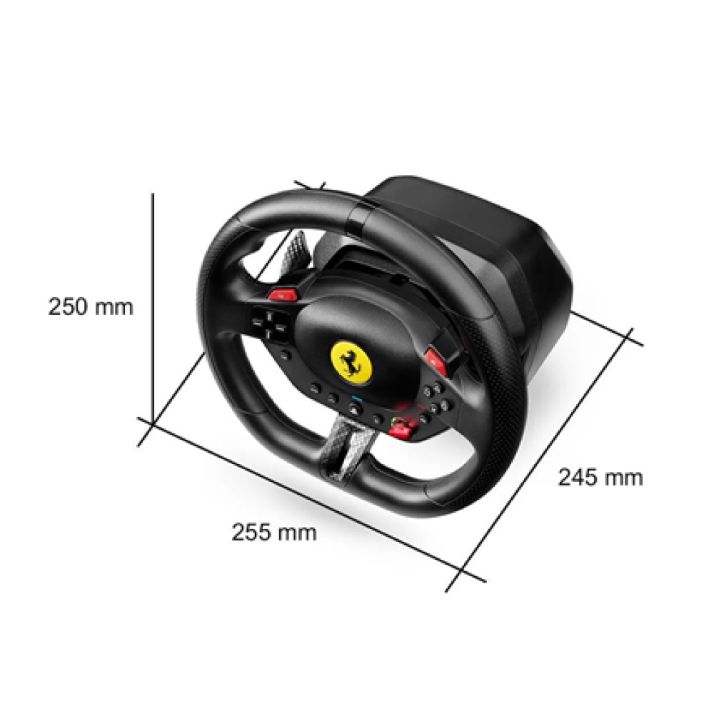 Thrustmaster Racing Wheel , T98-P Ferrari 296 GTB , Black