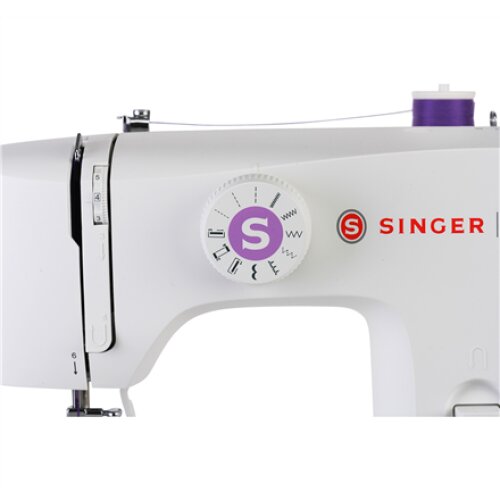 Singer , Sewing Machine , M1605 , Number of stitches 6 , Number of buttonholes 1 , White