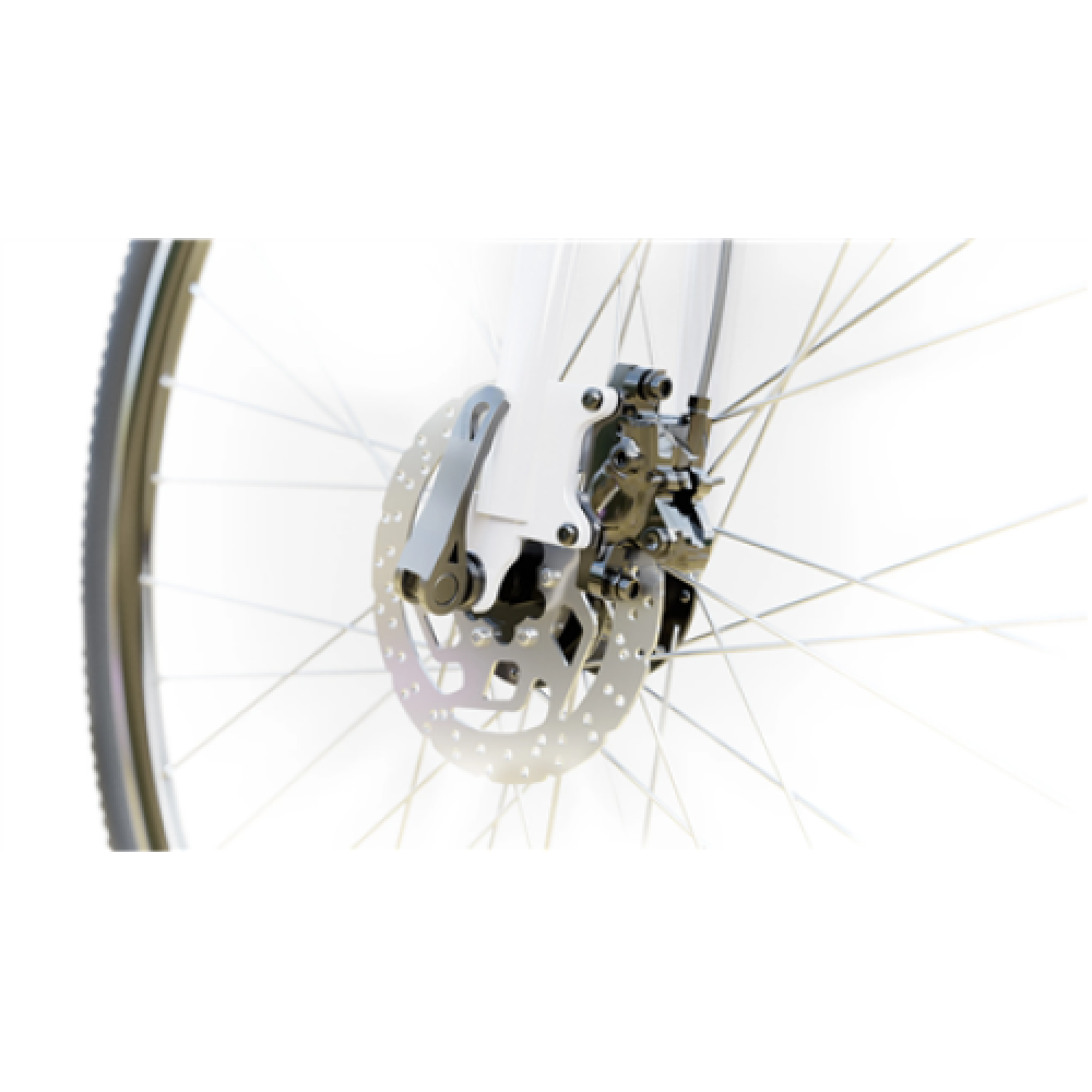 Sharp Hybrid E-Bike , 250 W , 21 , White Glossy