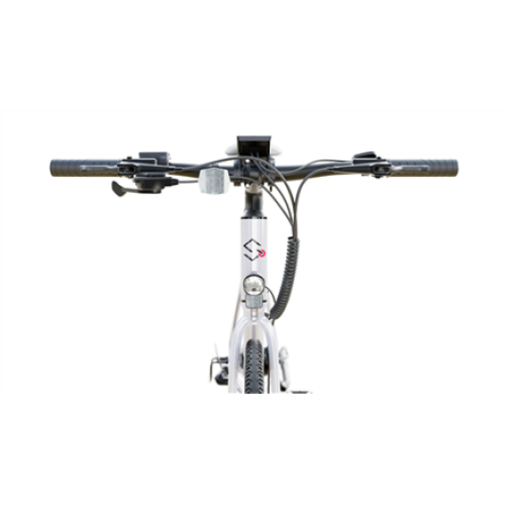 Sharp Hybrid E-Bike , 250 W , 21 , White Glossy