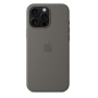 Apple Case with MagSafe , Apple , iPhone 16 Pro Max , Silicone , Stone Gray