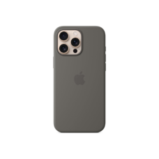Apple Case with MagSafe , Apple , iPhone 16 Pro Max , Silicone , Stone Gray