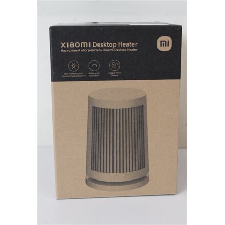SALE OUT. Xiaomi Desktop Heater EU , Xiaomi Desktop Heater EU , Fan Heater , 600 W , Suitable for rooms up to 20 m² , White , DEMO