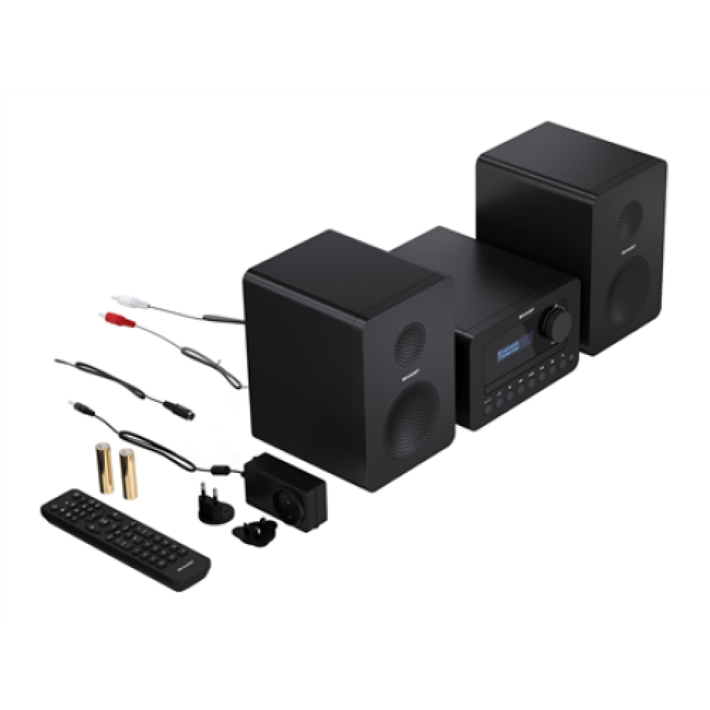 Sharp XL-B520D(BK) Tokyo Hi-Fi Micro System 2.0, FM/DAB/DAB+/USB, CD, Bluetooth 5.0, Aux-in, Black , Sharp , Tokyo Hi-Fi Micro System 2.0 , XL-B520D(BK) , Black , USB port , AUX in , Bluetooth , CD player , FM radio