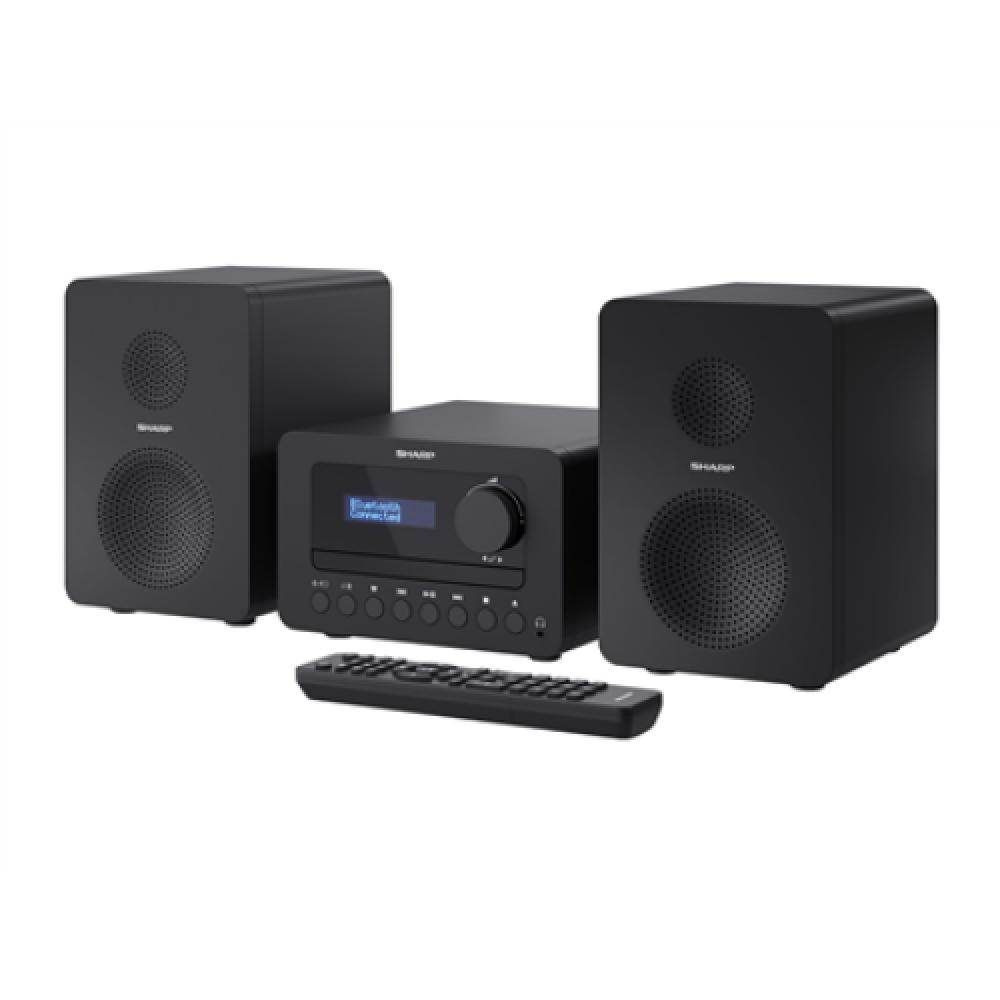 Sharp XL-B520D(BK) Tokyo Hi-Fi Micro System 2.0, FM/DAB/DAB+/USB, CD, Bluetooth 5.0, Aux-in, Black , Sharp , Tokyo Hi-Fi Micro System 2.0 , XL-B520D(BK) , Black , USB port , AUX in , Bluetooth , CD player , FM radio