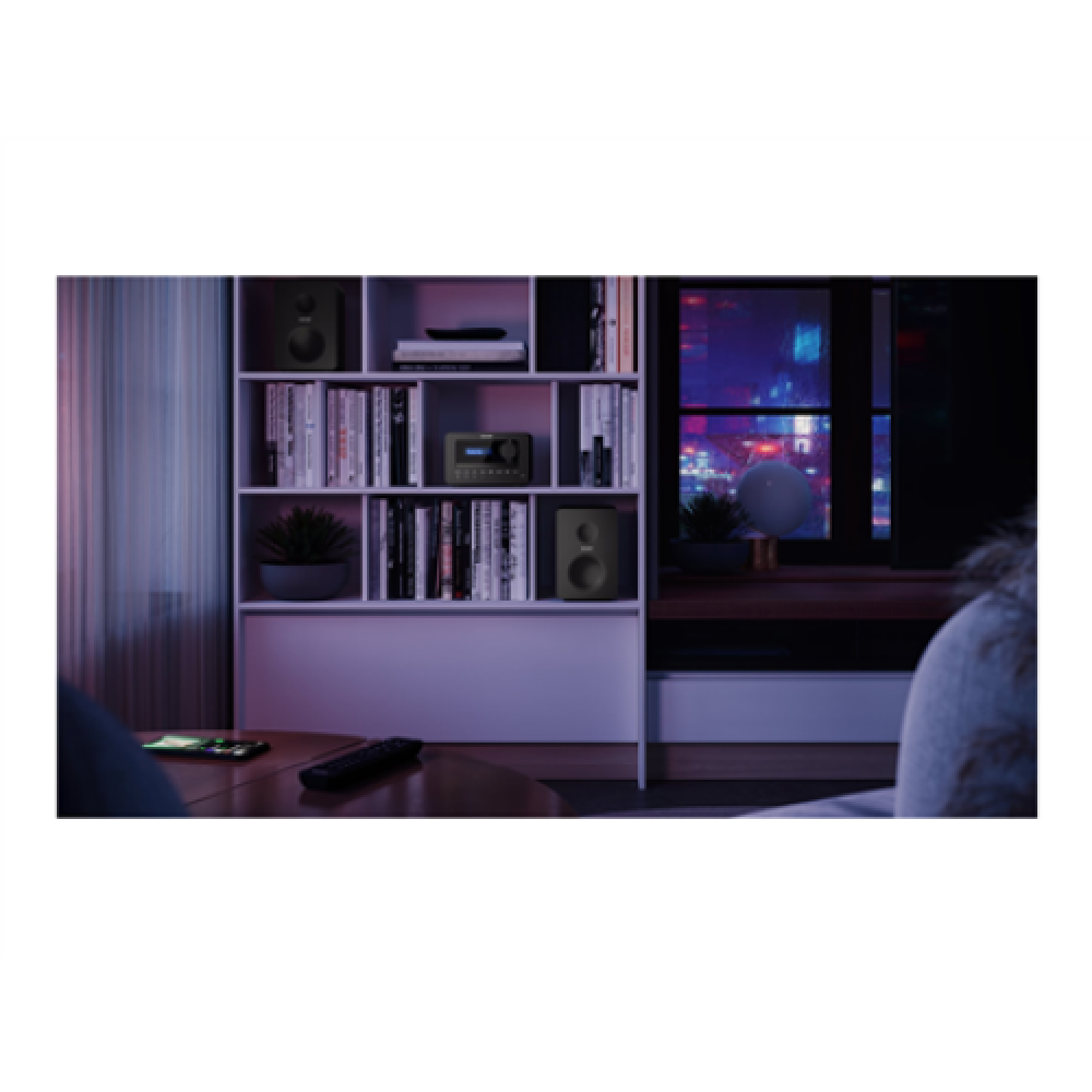 Sharp XL-B520D(BK) Tokyo Hi-Fi Micro System 2.0, FM/DAB/DAB+/USB, CD, Bluetooth 5.0, Aux-in, Black , Sharp , Tokyo Hi-Fi Micro System 2.0 , XL-B520D(BK) , Black , USB port , AUX in , Bluetooth , CD player , FM radio