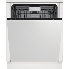 BEKO Dishwasher , BDIN36532 , Built-in , Width 60 cm , Number of place settings 15 , Number of programs 6 , Energy efficiency class D , Display , White