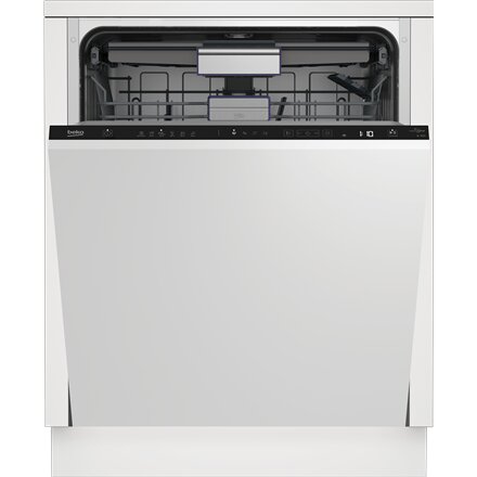 BEKO Dishwasher , BDIN36532 , Built-in , Width 60 cm , Number of place settings 15 , Number of programs 6 , Energy efficiency class D , Display , White