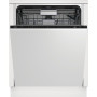 BEKO Dishwasher , BDIN36532 , Built-in , Width 60 cm , Number of place settings 15 , Number of programs 6 , Energy efficiency class D , Display , White