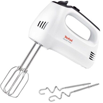 TEFAL Hand mixer , HT3101 QuickMix , Hand Mixer , 300 W , Number of speeds 5 , Turbo mode , White