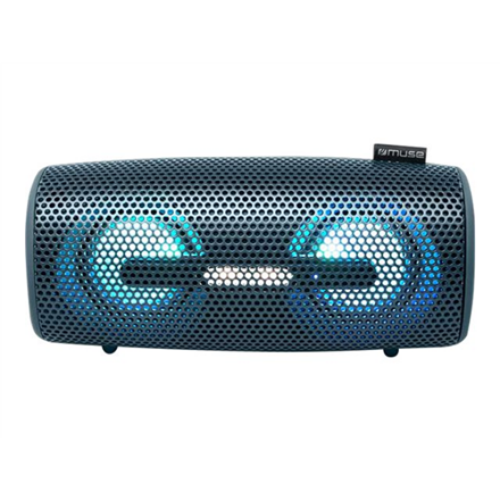 Muse M-730 DJ Speaker, Wiresless, Bluetooth, Black , Muse , M-730 DJ , 2x5W W , Bluetooth , Blue , NFC features , Portable , Wireless connection