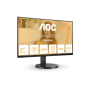 AOC U27B3CF , 27 , IPS , 60 Hz , 4 ms , 3840 x 2160 pixels , 350 cd/m² , HDMI ports quantity 1