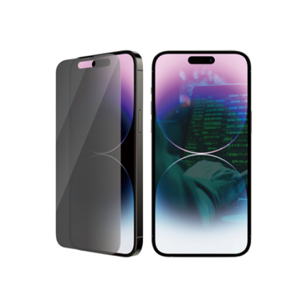 PanzerGlass , Screen protector , Apple , iPhone 14 Pro Max , Glass , Black , Classic Fit , Privacy