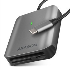 AXAGON Aluminum high-speed USB-C 3.2 Gen 1 memory card reader, 3 slots , CRE-S3C