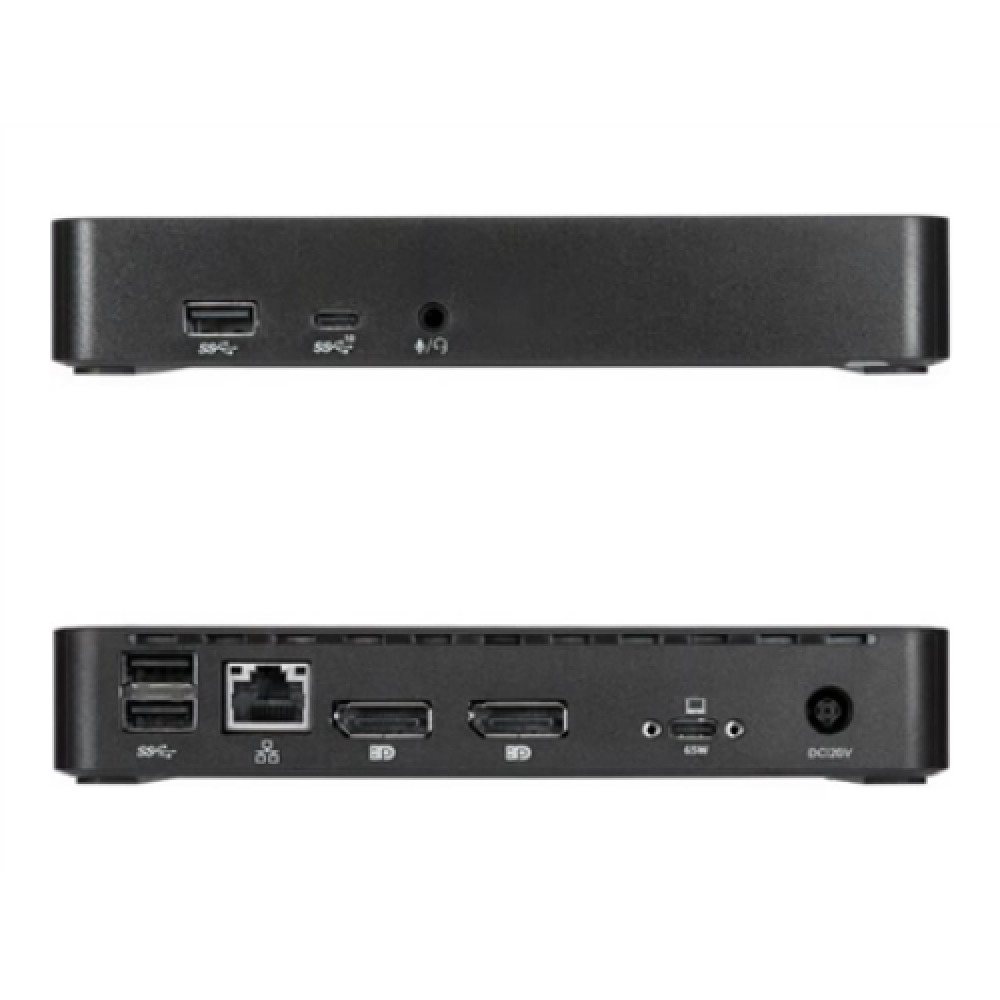 Targus Universal Docking Station , DisplayLink USB-C with 65 W Power Delivery , Ethernet LAN (RJ-45) ports 1 , DisplayPorts quantity 2 , Ethernet LAN