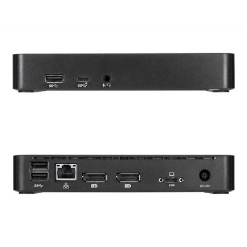 Targus Universal Docking Station , DisplayLink USB-C with 65 W Power Delivery , Ethernet LAN (RJ-45) ports 1 , DisplayPorts quantity 2 , Ethernet LAN