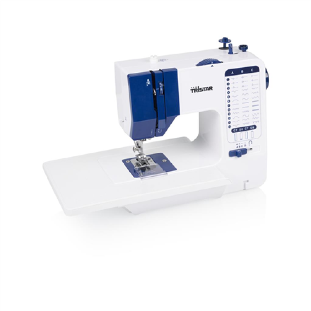 Tristar Sewing machine , SM-6005 , Number of stitches 38 , Number of buttonholes 1 , White/Blue