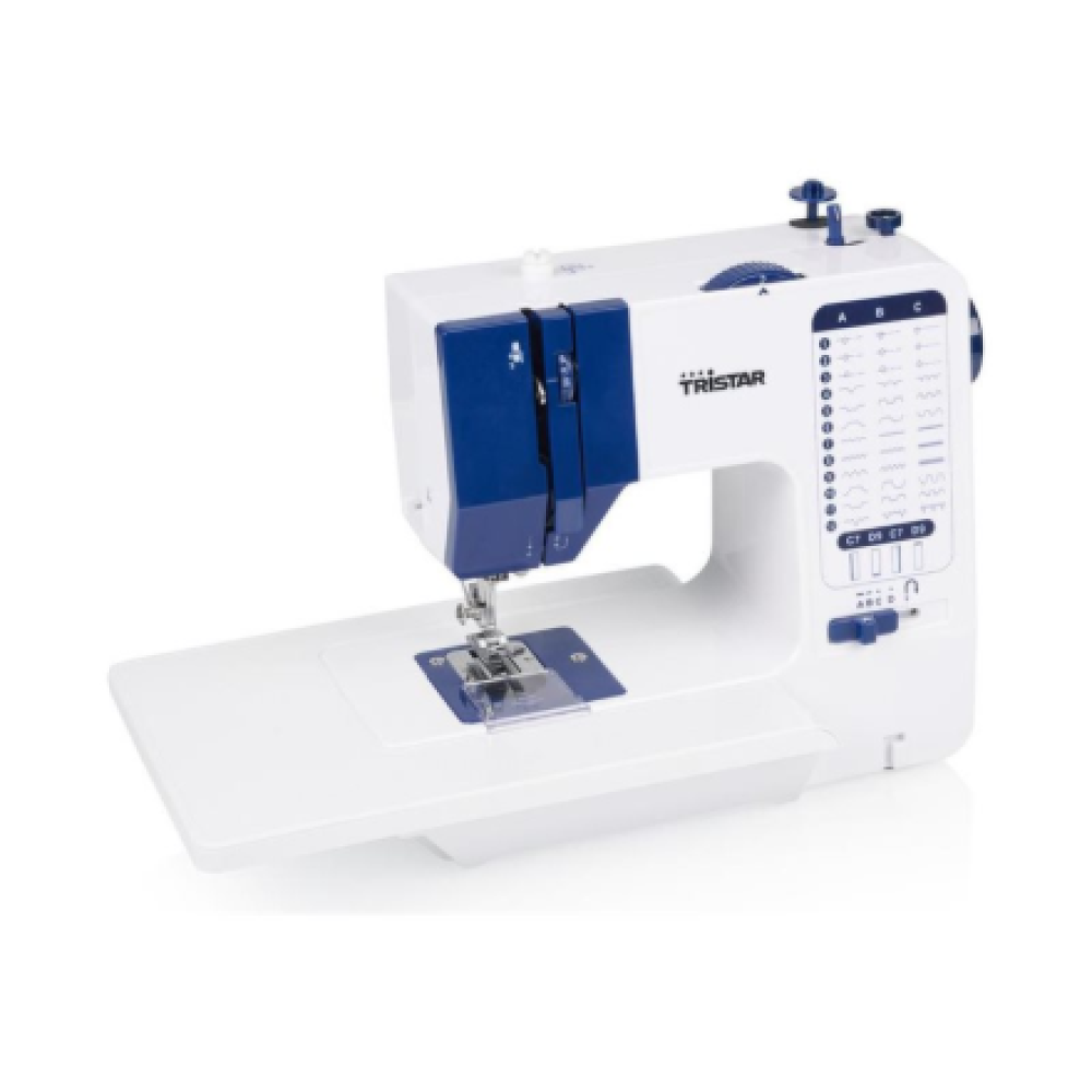 Tristar Sewing machine , SM-6005 , Number of stitches 38 , Number of buttonholes 1 , White/Blue