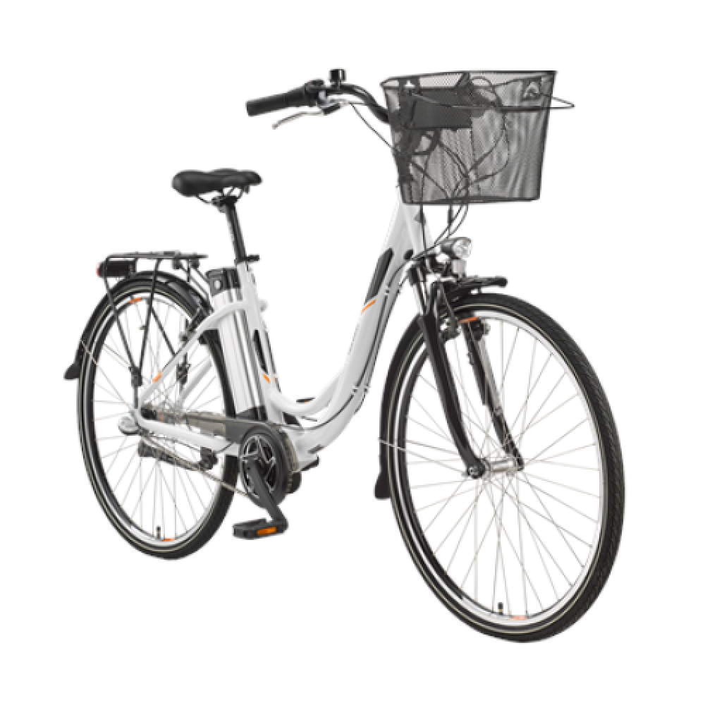 Telefunken City E-Bike Multitalent RC865, Wheel size 28 , Warranty 24 month(s), White