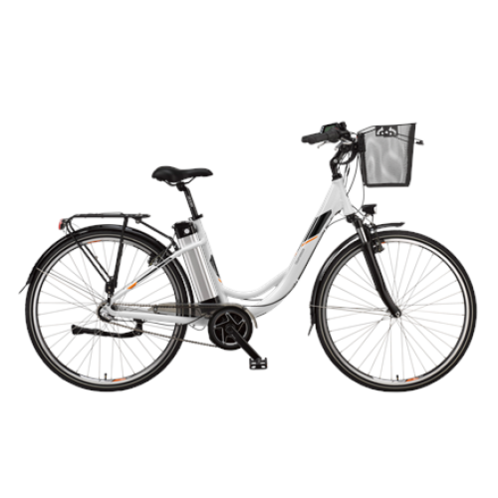 Telefunken City E-Bike Multitalent RC865, Wheel size 28 , Warranty 24 month(s), White