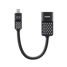 Belkin Mini DP Male , HDMI Female , Mini DisplayPort to HDMI Adapter