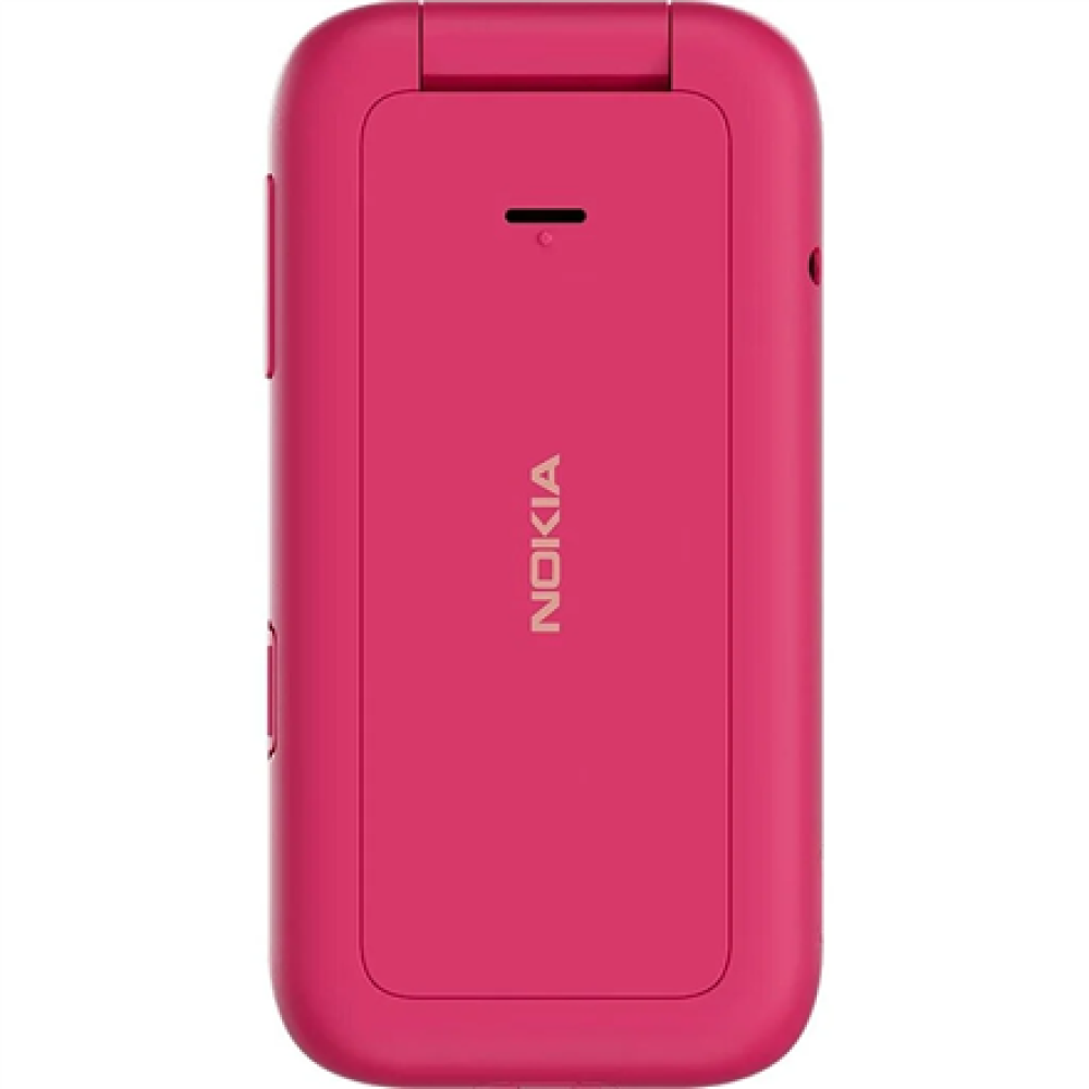 Nokia , 2660 DS , Pop Pink , 2.8 , TFT LCD , 48 MB , 128 MB , Dual SIM , Nano-SIM , 3G , Bluetooth , 4.2 , USB version microUSB 2.0 , Built-in camera , Main camera resolution 0.3 MP , 1450 mAh