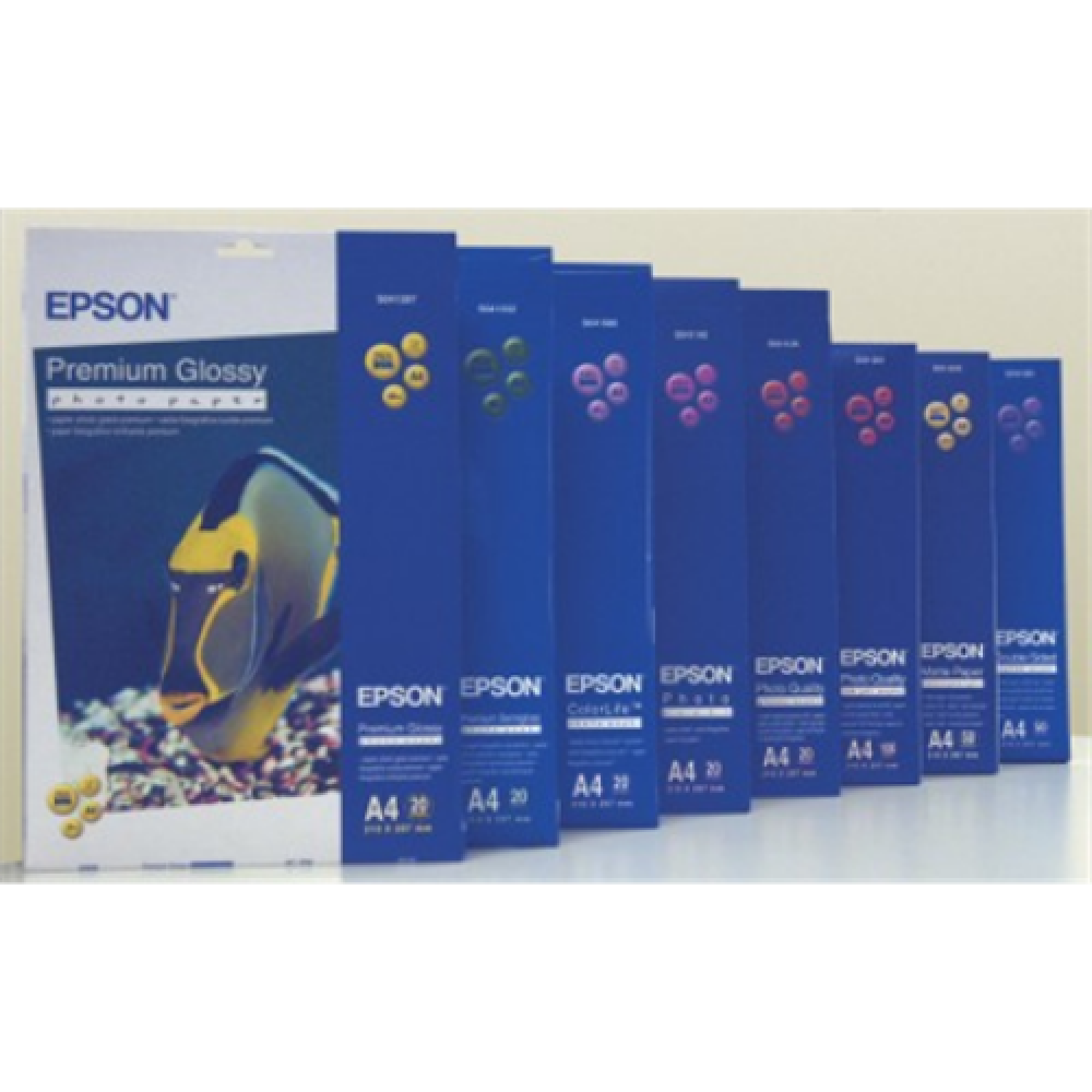 Premium Semigloss Photo Paper, DIN A4, 251g/mÂ², 20 Sheets , A4