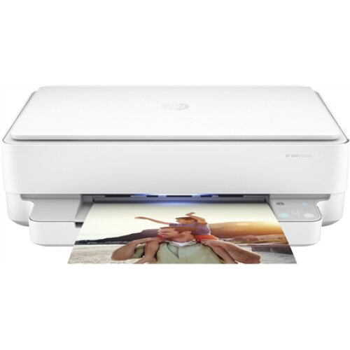 HP Multifunctional printer ENVY 6022e Contact Image Sensor (CIS), Inkjet Multifunctional with Duplex, A4, Wi-Fi, White