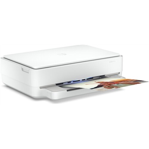 HP Multifunctional printer ENVY 6022e Contact Image Sensor (CIS), Inkjet Multifunctional with Duplex, A4, Wi-Fi, White