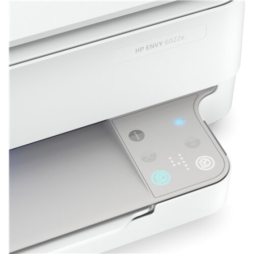 HP Multifunctional printer ENVY 6022e Contact Image Sensor (CIS), Inkjet Multifunctional with Duplex, A4, Wi-Fi, White