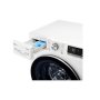 LG Washing machine , F2WV7S8S2E , Energy efficiency class A , Front loading , Washing capacity 8.5 kg , 1200 RPM , Depth 47.5 cm , Width 60 cm , Display , LED , Steam function , Direct drive , Wi-Fi , White