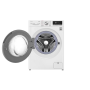 LG Washing machine , F2WV7S8S2E , Energy efficiency class A , Front loading , Washing capacity 8.5 kg , 1200 RPM , Depth 47.5 cm , Width 60 cm , Display , LED , Steam function , Direct drive , Wi-Fi , White