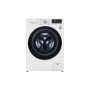 LG Washing machine , F2WV7S8S2E , Energy efficiency class A , Front loading , Washing capacity 8.5 kg , 1200 RPM , Depth 47.5 cm , Width 60 cm , Display , LED , Steam function , Direct drive , Wi-Fi , White