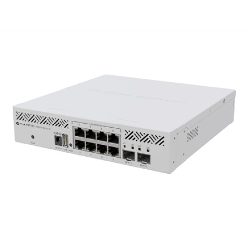 MikroTik , Cloud Router Switch , CRS310-8G+2S+IN , Rackmountable , Gigabit Ethernet (copper) ports quantity 8 , SFP+ ports quantity 2