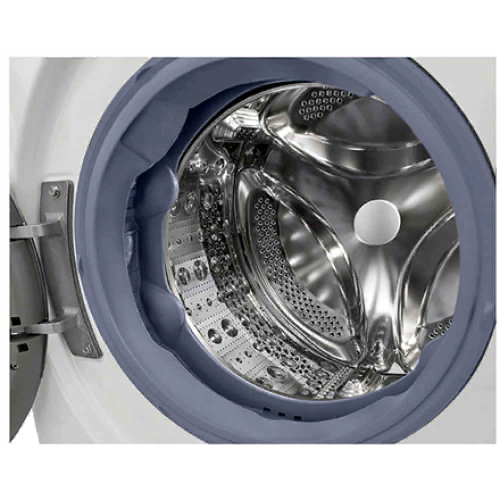 LG Washing machine F4WV510S0E Energy efficiency class E, Front loading, Washing capacity 10.5 kg, 1400 RPM, Depth 56 cm, Width 60 cm, Display, LED, Steam function, Direct drive, Wi-Fi, White