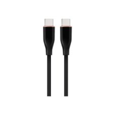 Cablexpert Premium Silicon Type-C Power Delivery (PD) Charging and Data Cable, 1.5 m , CC-USB2S-CMCM-1.5M-BK