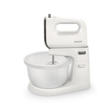 Philips , Mixer , Viva Collection HR3745/00 , Mixer with bowl , 450 W , Number of speeds 5 , Turbo mode , White