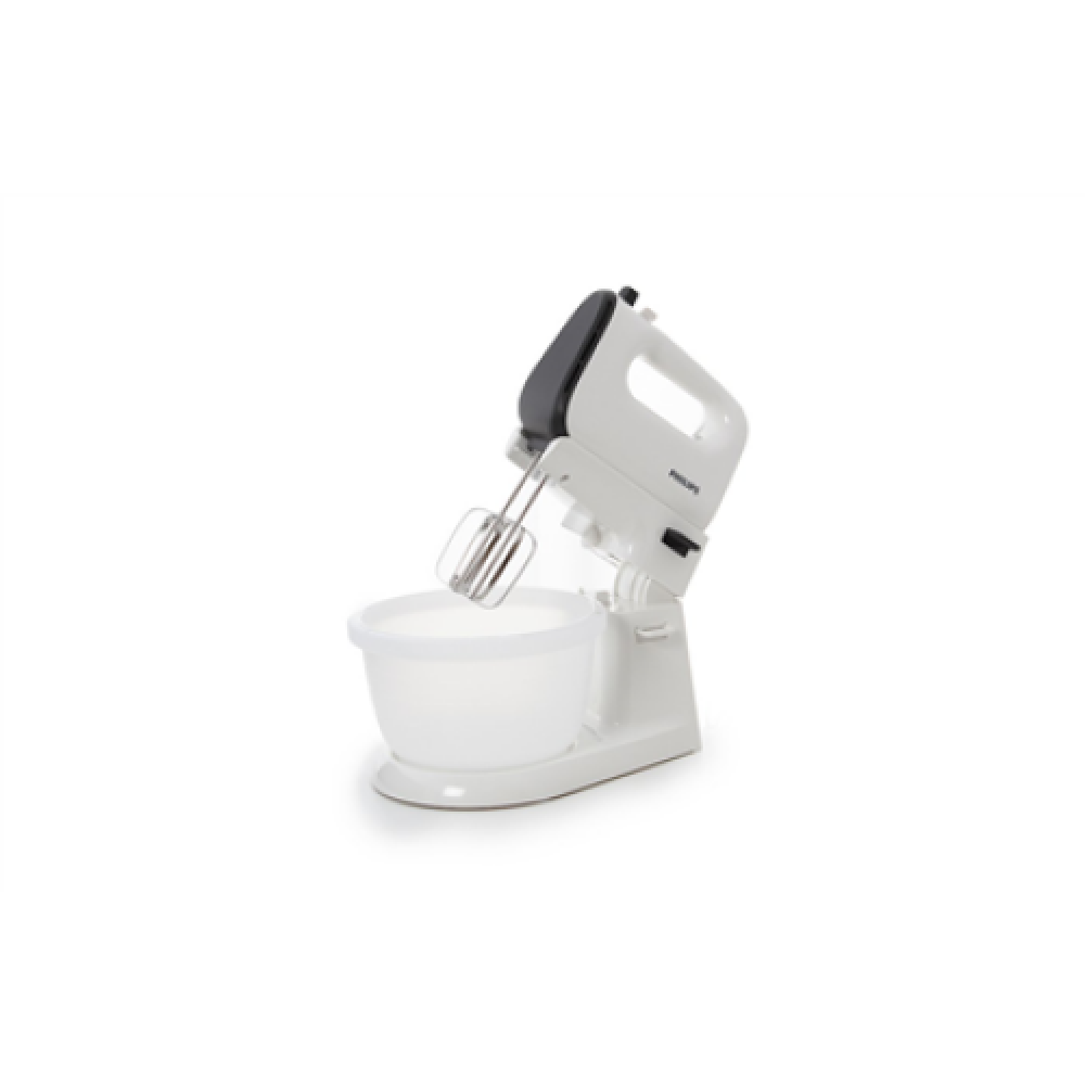 Philips , Mixer , Viva Collection HR3745/00 , Mixer with bowl , 450 W , Number of speeds 5 , Turbo mode , White