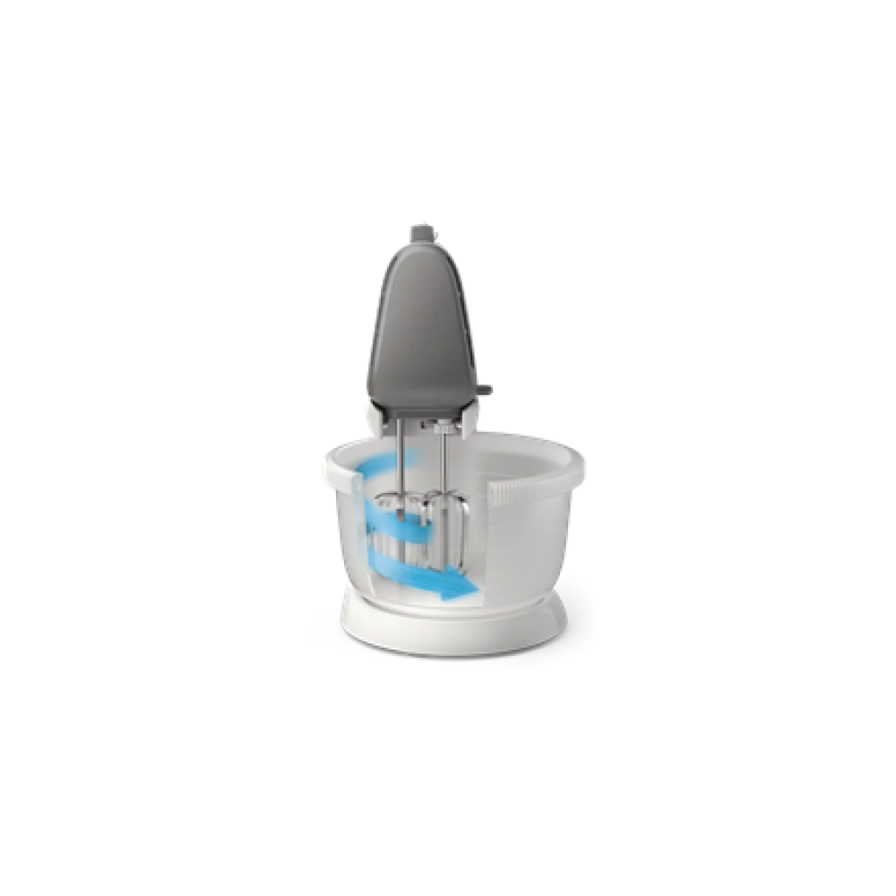 Philips , Mixer , HR3745/00 Series 5000 , Hand Mixer , 450 W , Number of speeds 5 , Turbo mode , White