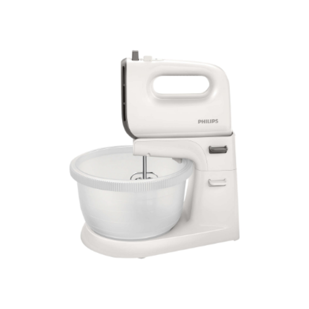Philips , Mixer , Viva Collection HR3745/00 , Mixer with bowl , 450 W , Number of speeds 5 , Turbo mode , White