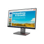 Lenovo , ThinkVision P24QD-40 , 23.8 , IPS , 16:9 , 120 Hz , 6 ms , 2560 x 1440 pixels , 300 cd/m² , HDMI ports quantity 1 , Eclipse Black , Warranty 36 month(s)