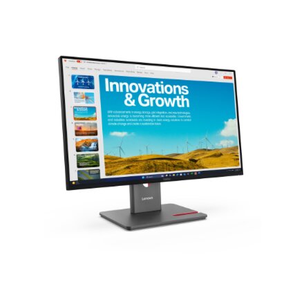 Lenovo , ThinkVision P24QD-40 , 23.8 , IPS , 16:9 , 120 Hz , 6 ms , 2560 x 1440 pixels , 300 cd/m² , HDMI ports quantity 1 , Eclipse Black , Warranty 36 month(s)