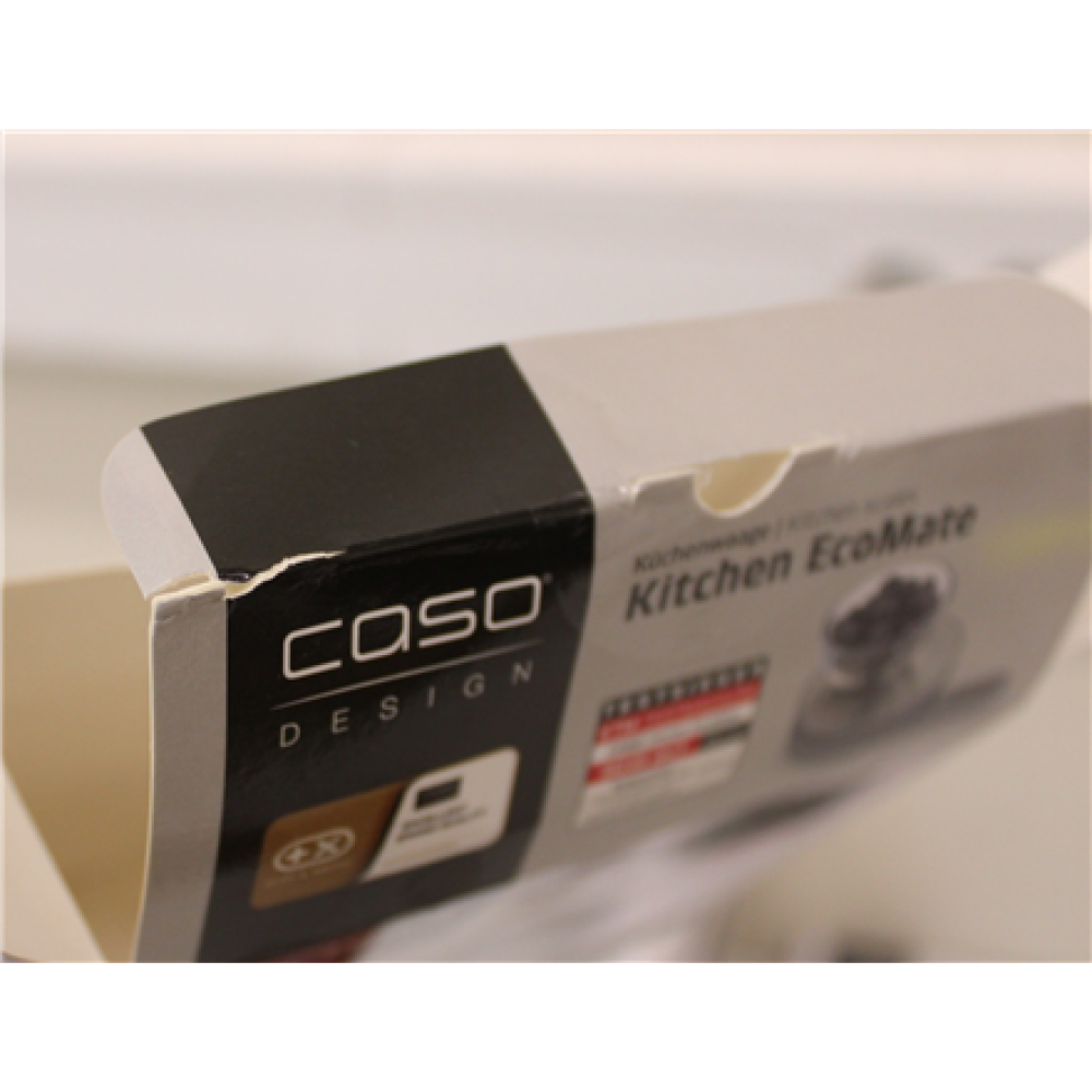 SALE OUT. , Caso , Scales , Kitchen EcoMate , Maximum weight (capacity) 5 kg , Graduation 1 g , Display type LCD , Stainless steel , DAMAGED PACKAGING