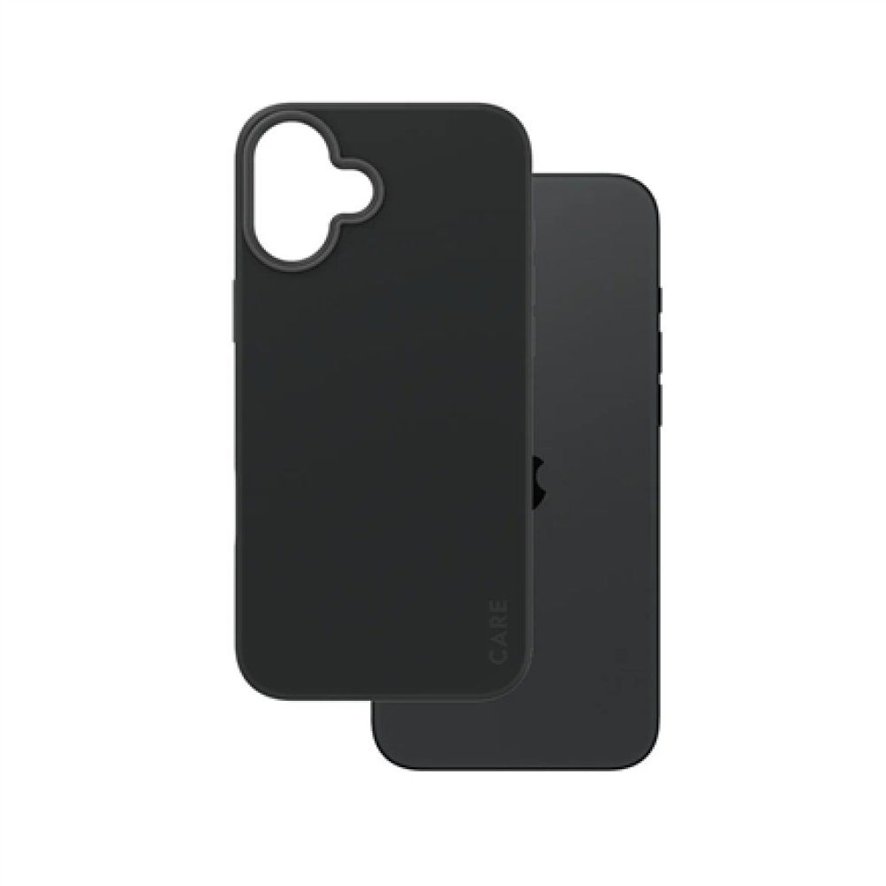 CARE by PanzerGlass Case Fashion , Back protection , Apple , iPhone 16 Plus , Recycled plastic , Black , MagSafe