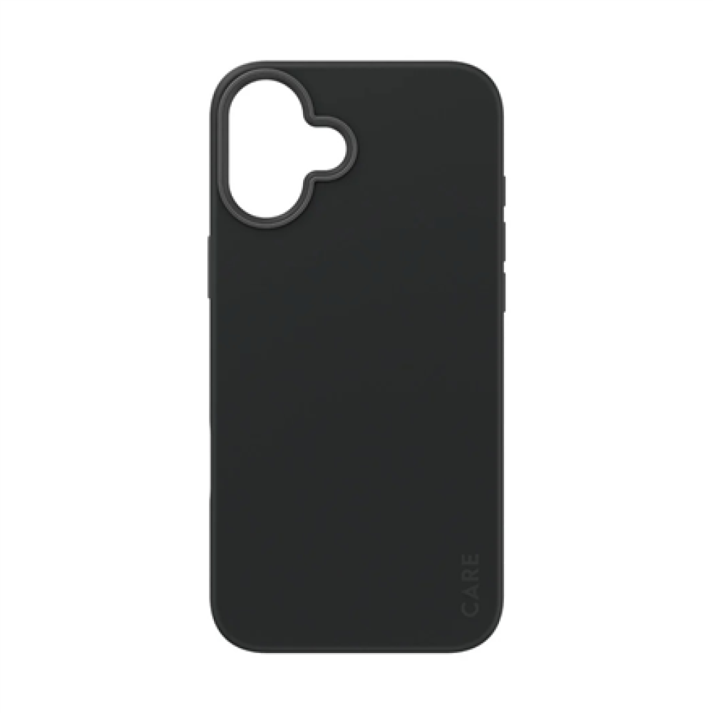 CARE by PanzerGlass Case Fashion , Back protection , Apple , iPhone 16 Plus , Recycled plastic , Black , MagSafe