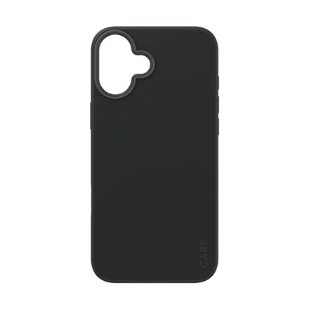 CARE by PanzerGlass Case Fashion , Back protection , Apple , iPhone 16 Plus , Recycled plastic , Black , MagSafe