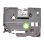 Brother , TZe-111 Laminated Tape , Black on Clear , TZ , 8 m , 6 cm