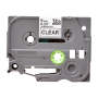 Brother , TZe-111 Laminated Tape , Black on Clear , TZ , 8 m , 6 cm