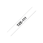 Brother , TZe-111 Laminated Tape , Black on Clear , TZ , 8 m , 6 cm