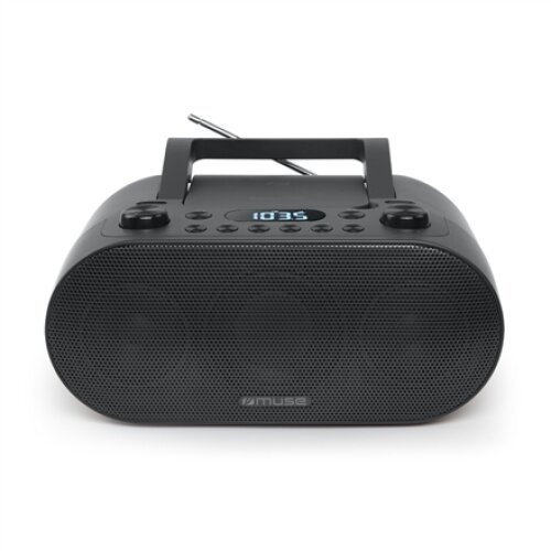 Muse , Portable Radio with Bluetooth and USB port , M-35 BT , AUX in , Black